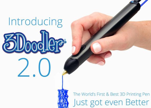 3Doodler 2.0: Η δεύτερη έκδοση του 3D printing στυλό διέλυσε το Kickstarter