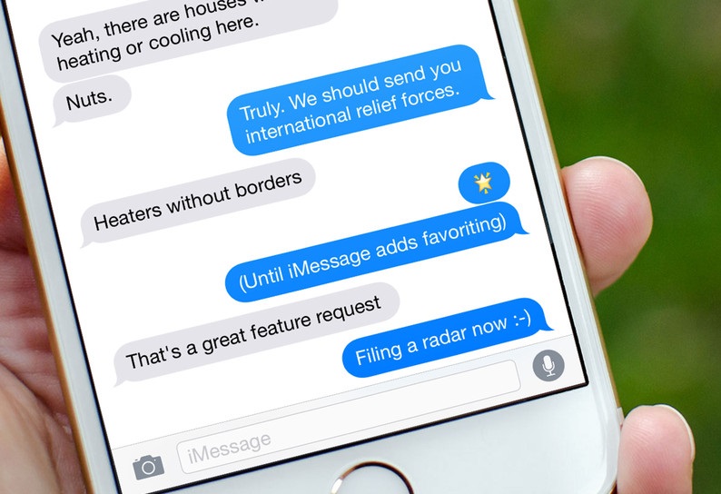 Τι θα αλλάζατε στην εφαρμογή μηνυμάτων του iOS;