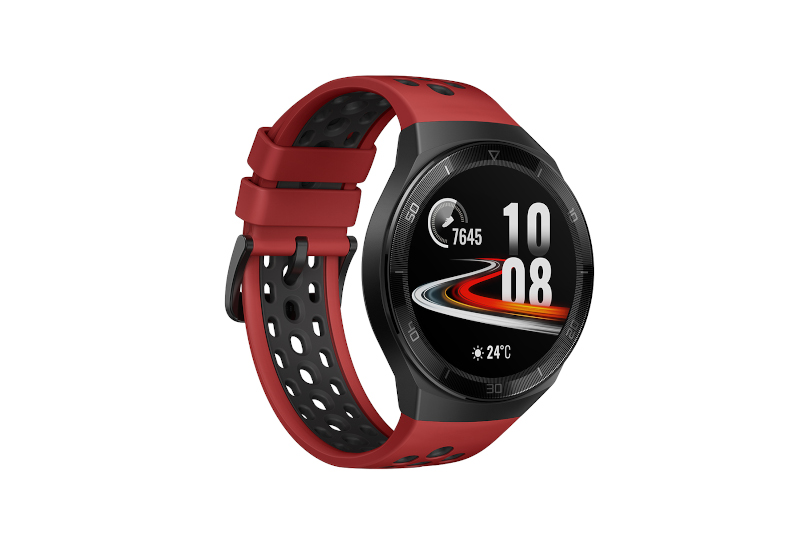 Huawei smartwatch red lava