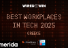 Η Kaizen Gaming για τρίτη συνεχόμενη χρονιά στα Best Workplace in Tech™